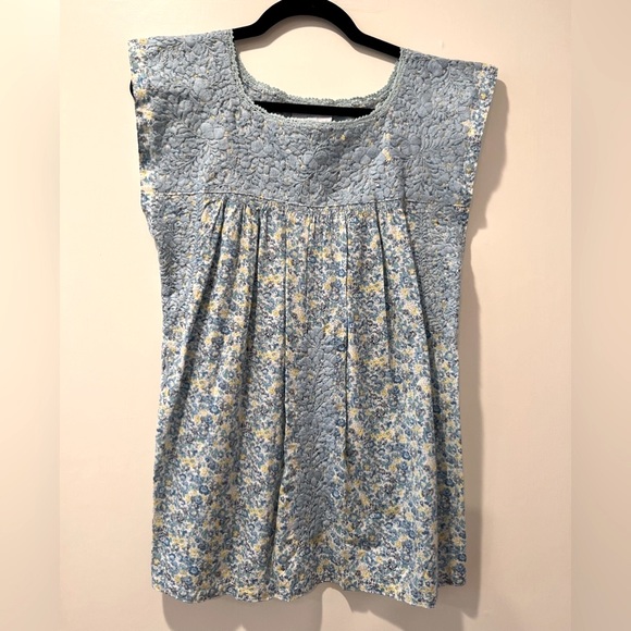 Mi Golondrina Flores Top limited edition floral print - Picture 3 of 9